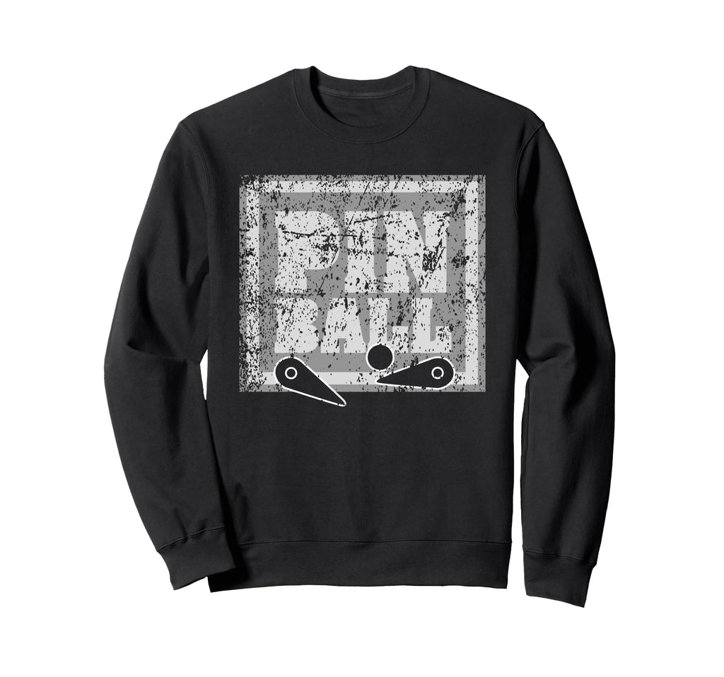 Pinball Funny Pinballer Machine Sweatshirt - Unique Graphic for Adults - T-Shirt, Sweatshirt, Hoodie