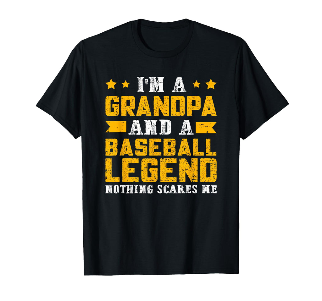 Funny Grandpa Gift Baseball Lover Sweatshirt - Custom Art Print Unisex - T-Shirt, Sweatshirt, Hoodie