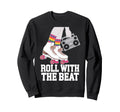 Rollerskates Funny 80S Roller Disco Sweatshirt - Graphic Print for Adults - T-Shirt, Sweatshirt, Hoodie