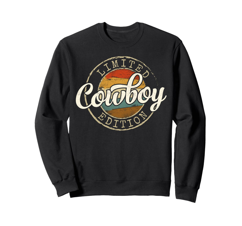 Cowboy Stamp Western Rancher Sweatshirt - Novelty Apparel Men Women - T-Shirt, Sweatshirt, Hoodie