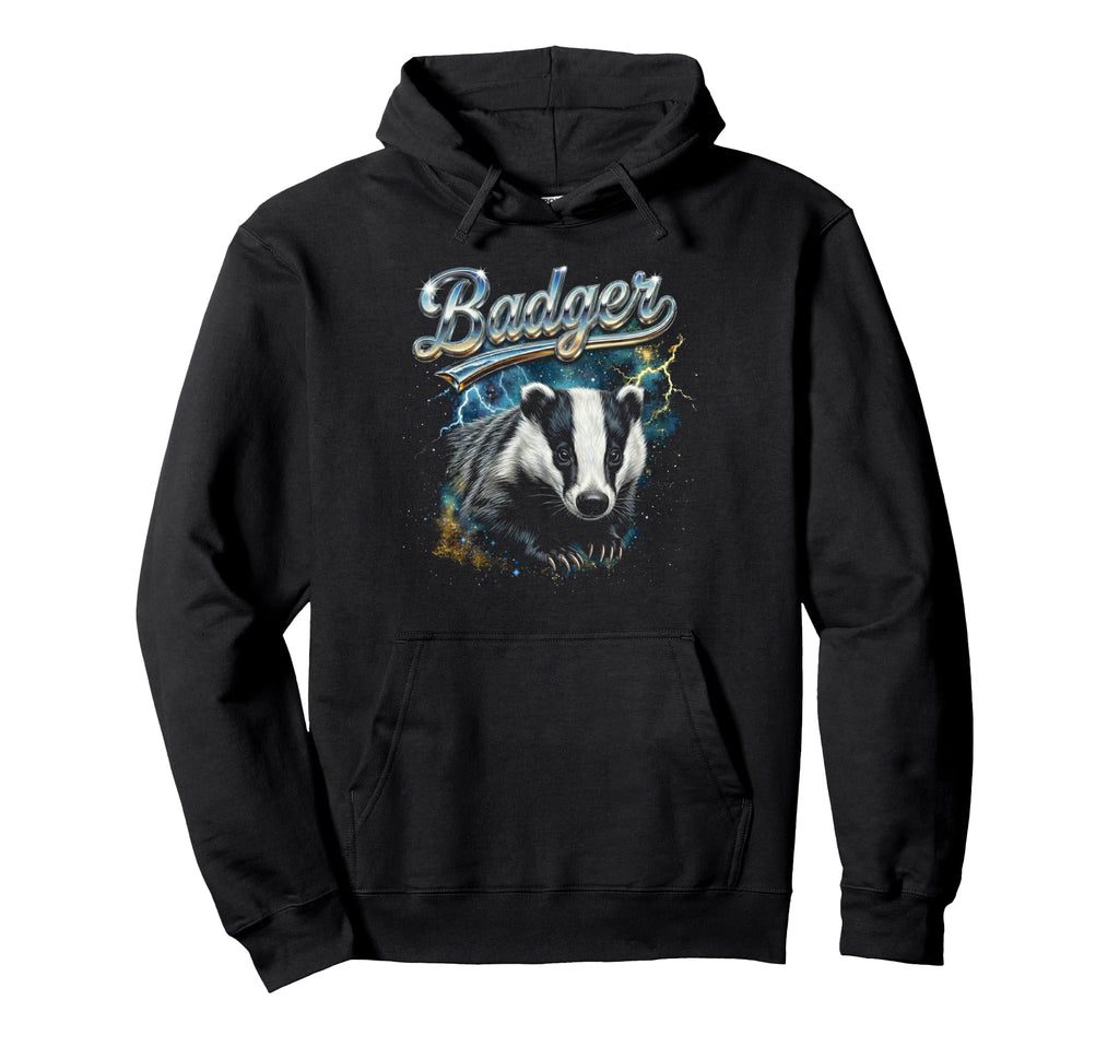 Badger 90S Funny Badger Lover 80S Hoodie - Casual Everyday Wear for Adults - T-Shirt, Sweatshirt, Hoodie