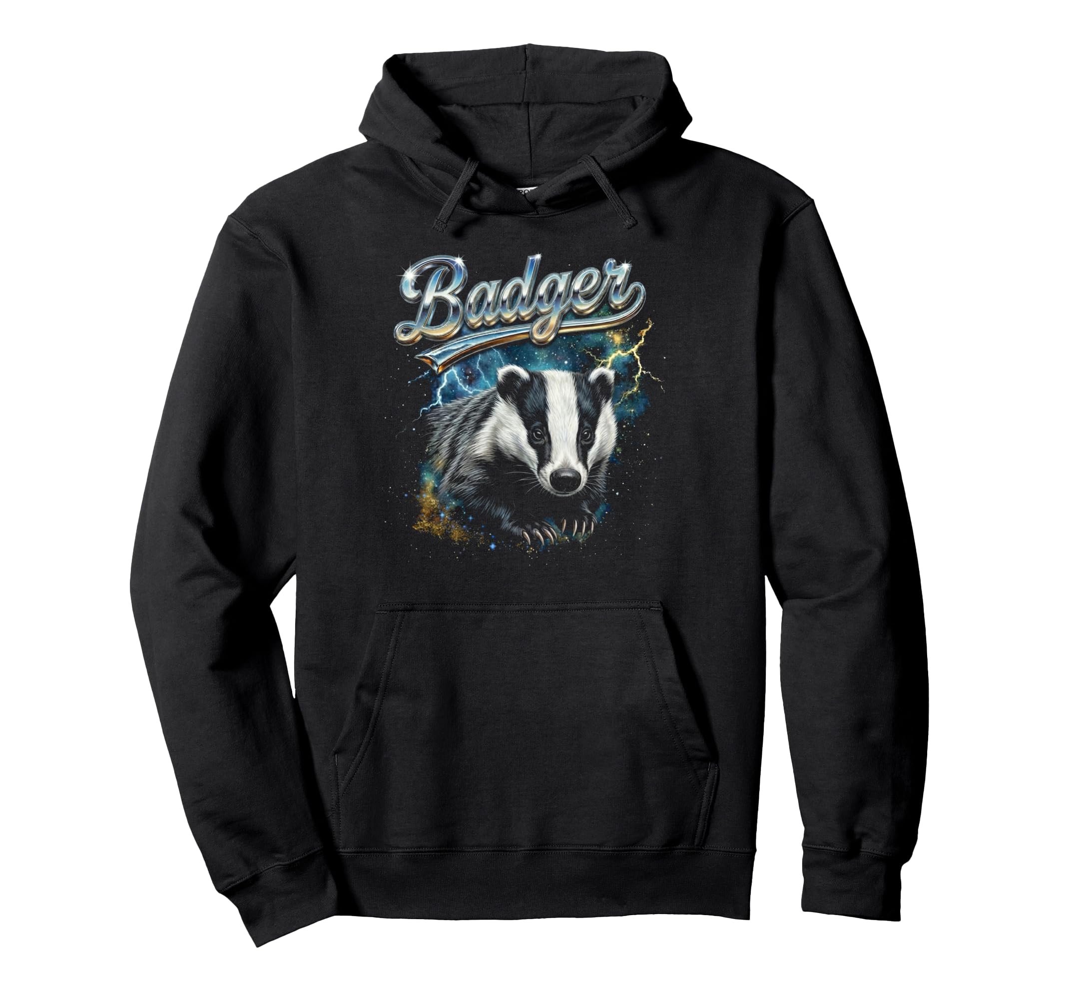 Badger 90S Funny Badger Lover 80S Hoodie - Casual Everyday Wear for Adults - T-Shirt, Sweatshirt, Hoodie