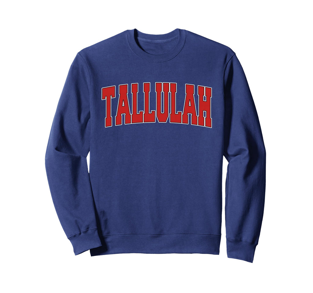 Tallulah La Louisiana Varsity Usa Sweatshirt - Trendy Graphic for Adults - T-Shirt, Sweatshirt, Hoodie