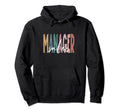 Sales Manager Distressed Simple Hoodie - Casual Everyday Wear Men Women - T-Shirt, Sweatshirt, Hoodie