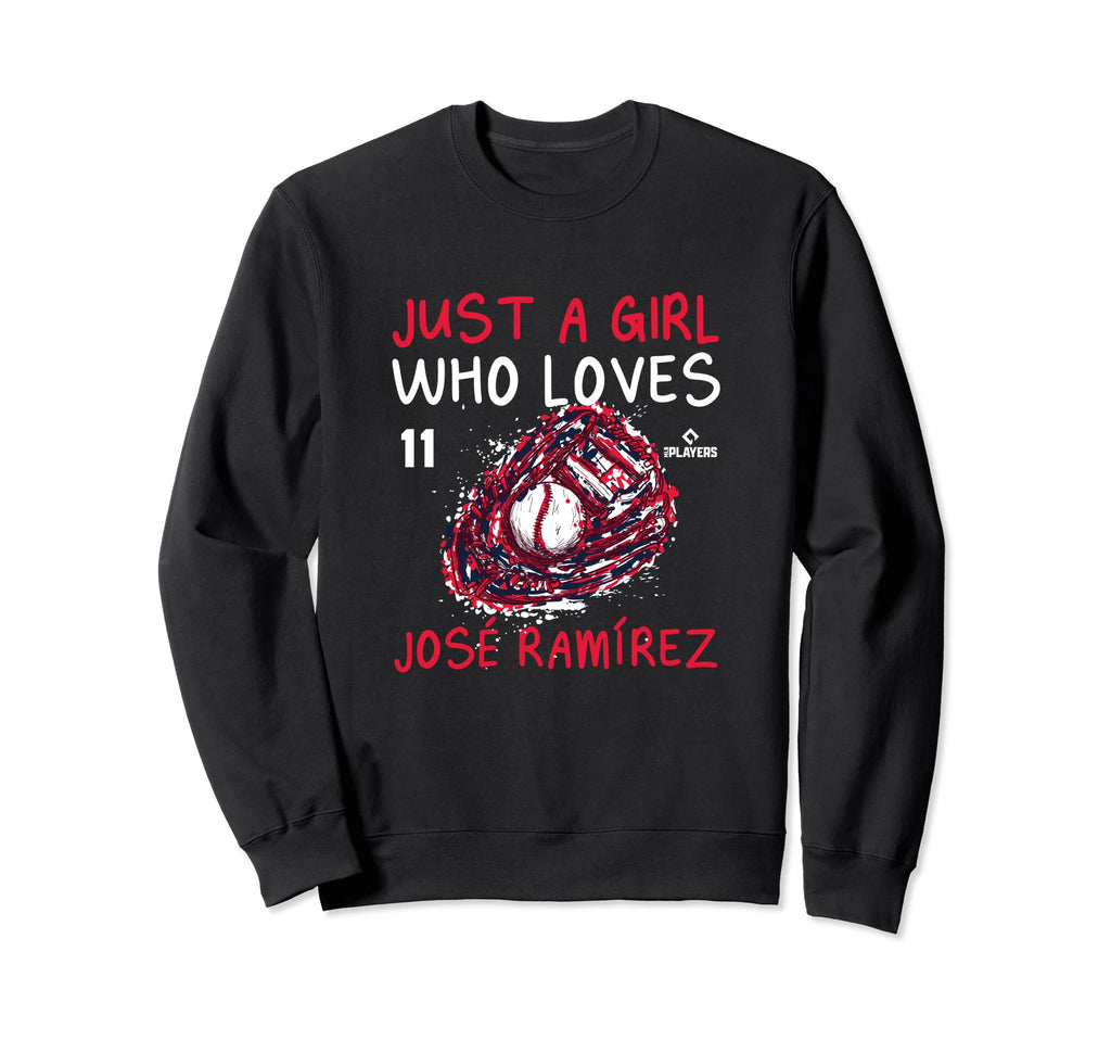 Who Loves Jose Ramirez Cleveland Sweatshirt - Graphic Print Unisex - T-Shirt, Sweatshirt, Hoodie