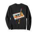 Pencil Rewind Cassette Tape Sweatshirt - Trendy Graphic Men Women - T-Shirt, Sweatshirt, Hoodie