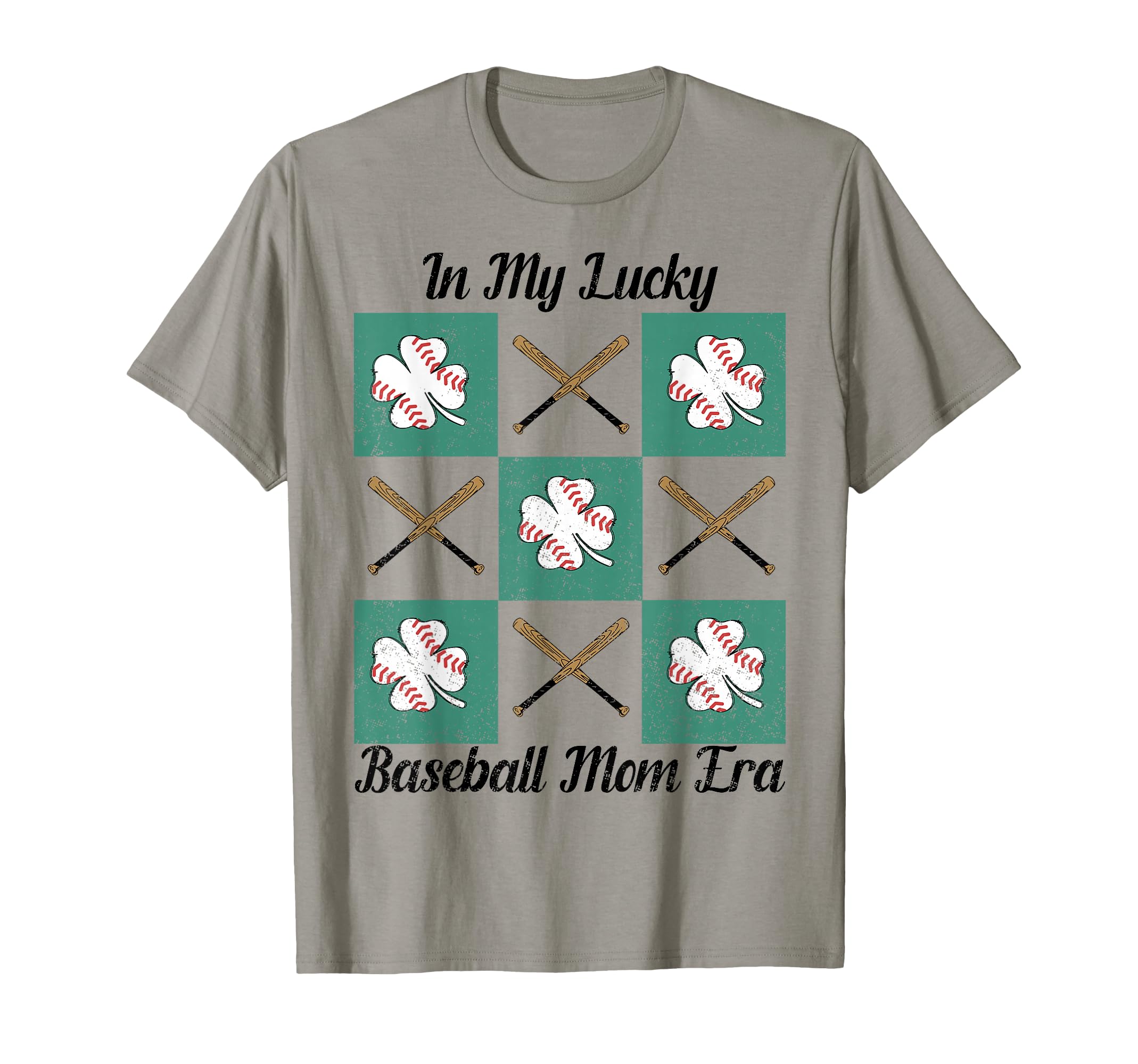 Lucky Baseball Mom Spring Season T-Shirt - Fun Novelty Design Men Women - T-Shirt, Sweatshirt, Hoodie