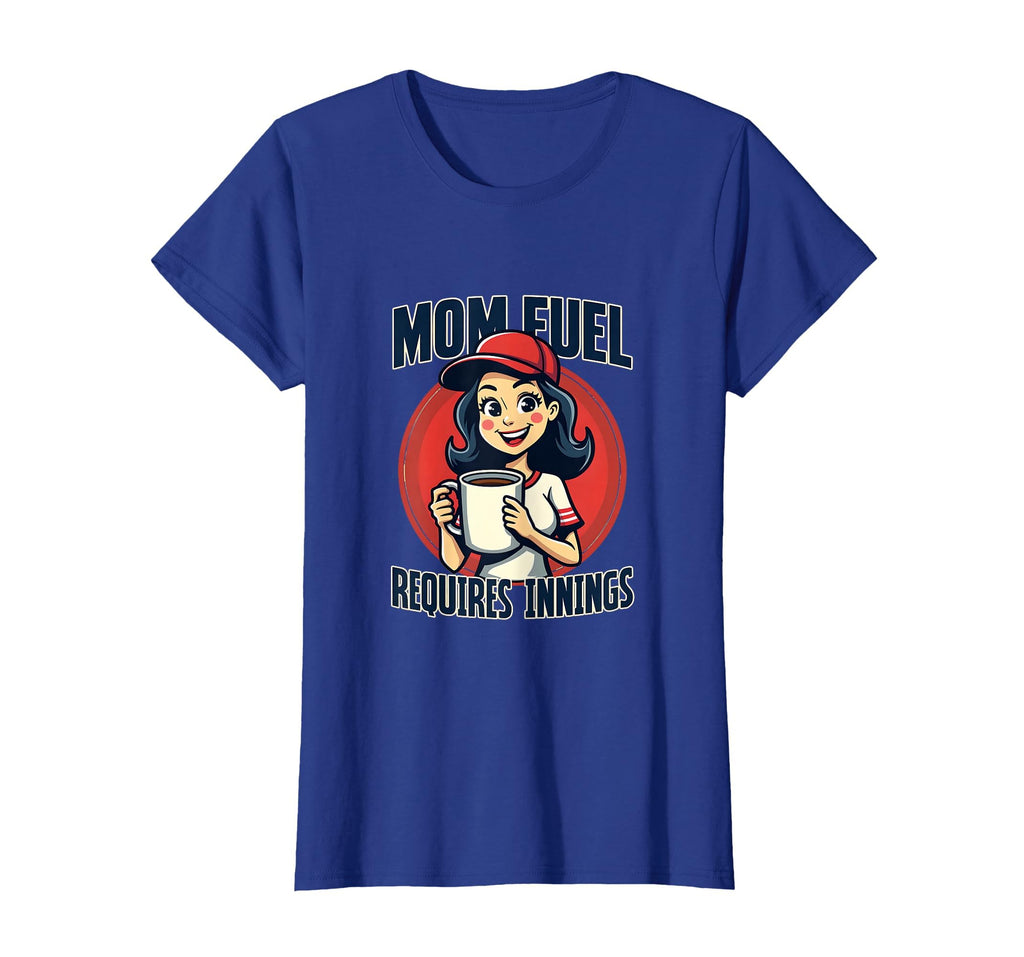 Mom Fuel Requires Innings Baseball T-Shirt - Minimalist Print Men Women - T-Shirt, Sweatshirt, Hoodie