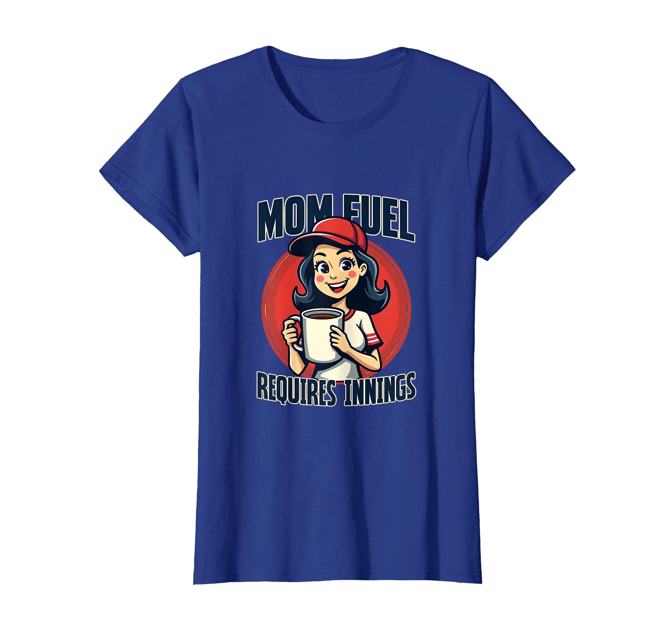 Mom Fuel Requires Innings Baseball T-Shirt - Minimalist Print Men Women - T-Shirt, Sweatshirt, Hoodie