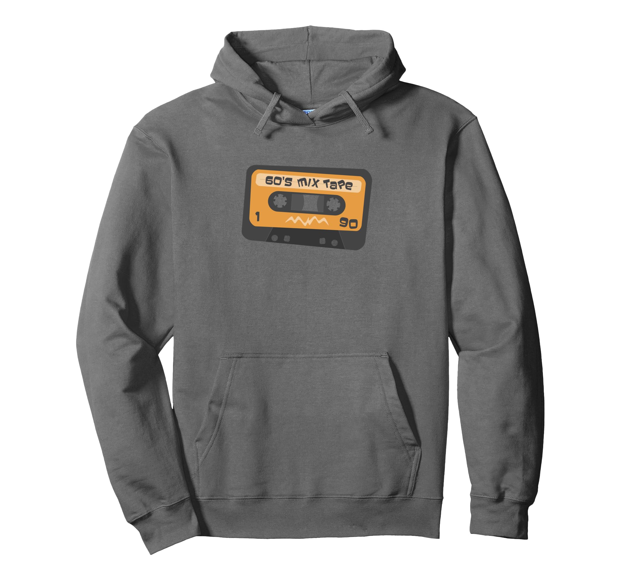 1960S Mix Tape Audio Cassette Hoodie - Custom Art Print Unisex - T-Shirt, Sweatshirt, Hoodie