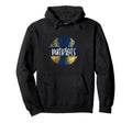Patriots Baseball Mascot School Team Hoodie - Minimalist Print for Adults - T-Shirt, Sweatshirt, Hoodie