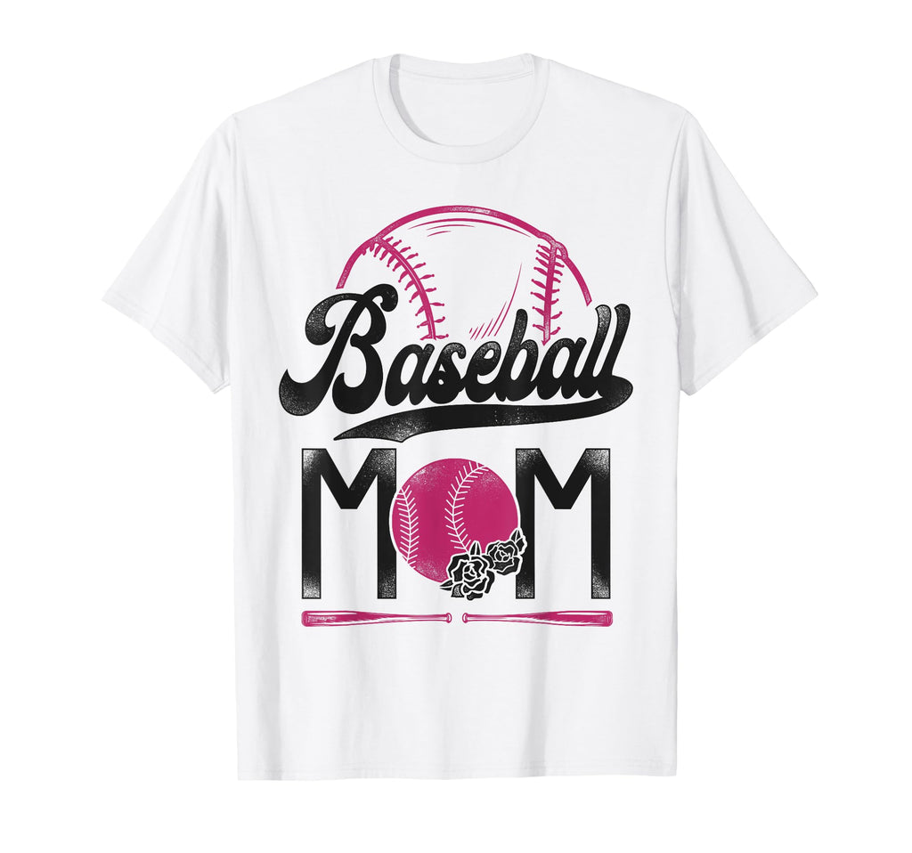 Baseball Fan Mom Mother Baseball Mom T-Shirt - Fun Novelty Design Unisex - T-Shirt, Sweatshirt, Hoodie