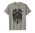 Skull Cross Wings Goth Alt Grunge Gothic T-Shirt - Custom Art Print Unisex - T-Shirt, Sweatshirt, Hoodie