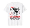 2027 Senior Baseball Stepmom Proud T-Shirt - Fun Novelty Design Unisex - T-Shirt, Sweatshirt, Hoodie