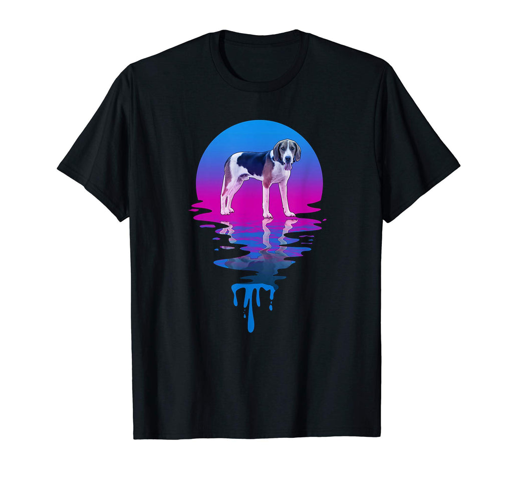 Sunset American Foxhound T-Shirt - Trendy Graphic Unisex - T-Shirt, Sweatshirt, Hoodie