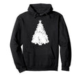 Distressed White Tree Hoodie - Streetwear Style Unisex - T-Shirt, Sweatshirt, Hoodie