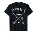 Tennessee Home State Outline T-Shirt - Novelty Apparel for Adults - T-Shirt, Sweatshirt, Hoodie