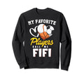 My Favorite Players Baseball Soccer Sweatshirt - Trendy Graphic Men Women - T-Shirt, Sweatshirt, Hoodie