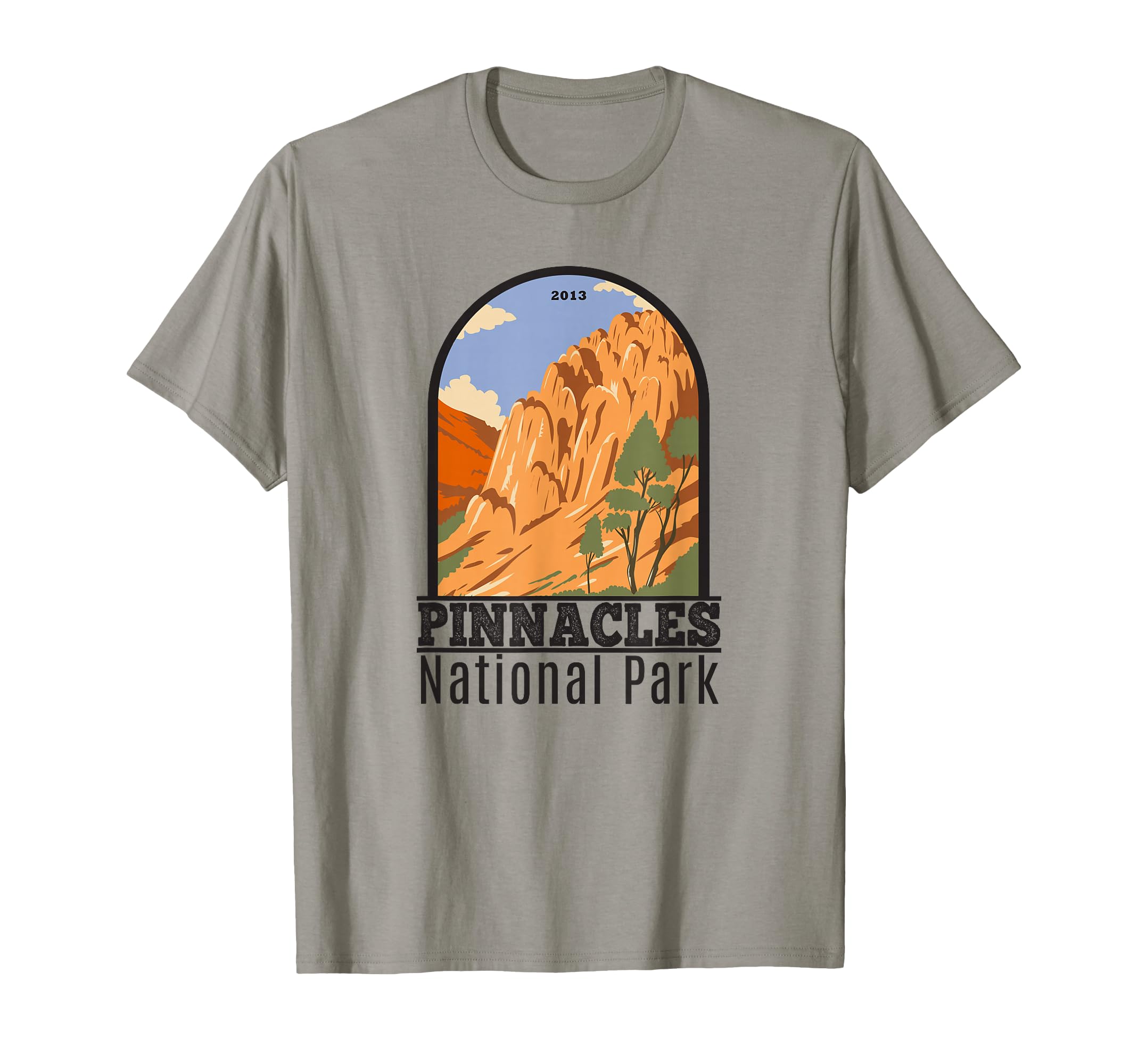 Pinnacles National Park T-Shirt - Minimalist Print Unisex - T-Shirt, Sweatshirt, Hoodie