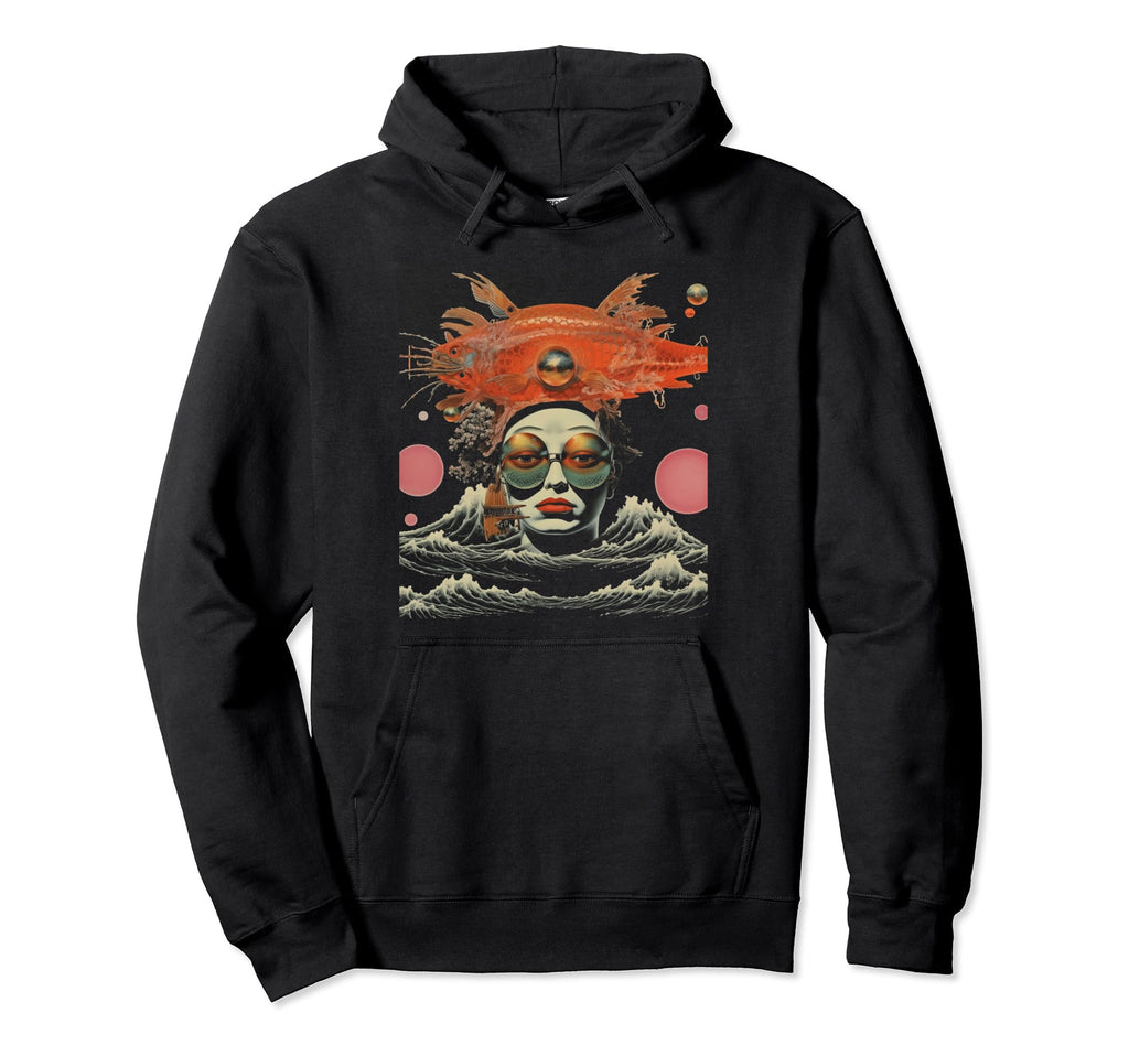 Japanese Y2K Aesthetic Surreal Tokyo Hoodie - Graphic Print for Adults - T-Shirt, Sweatshirt, Hoodie