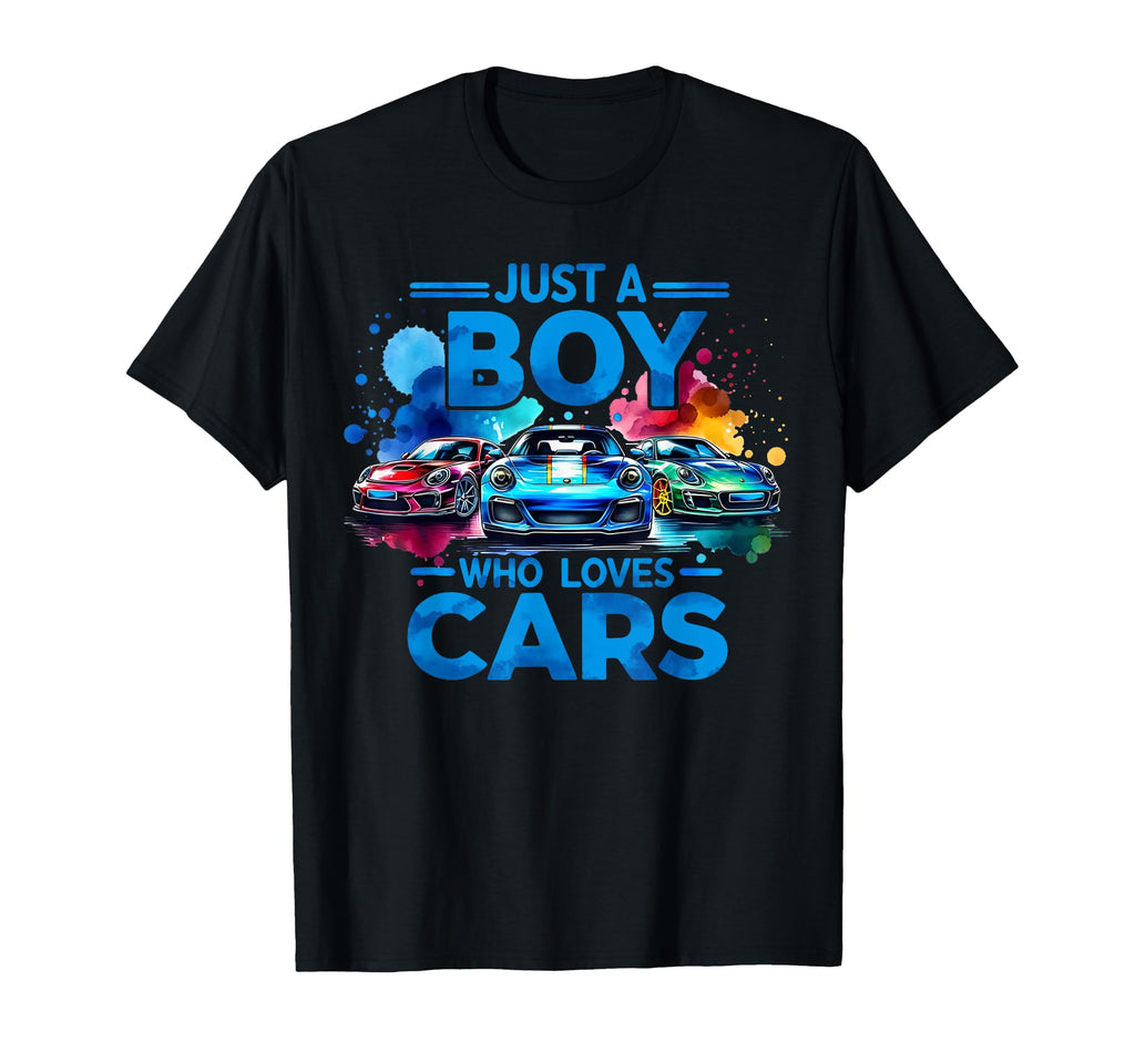Just Who Loves Cars Sleek Sports Car T-Shirt - Novelty Apparel Unisex - T-Shirt, Sweatshirt, Hoodie