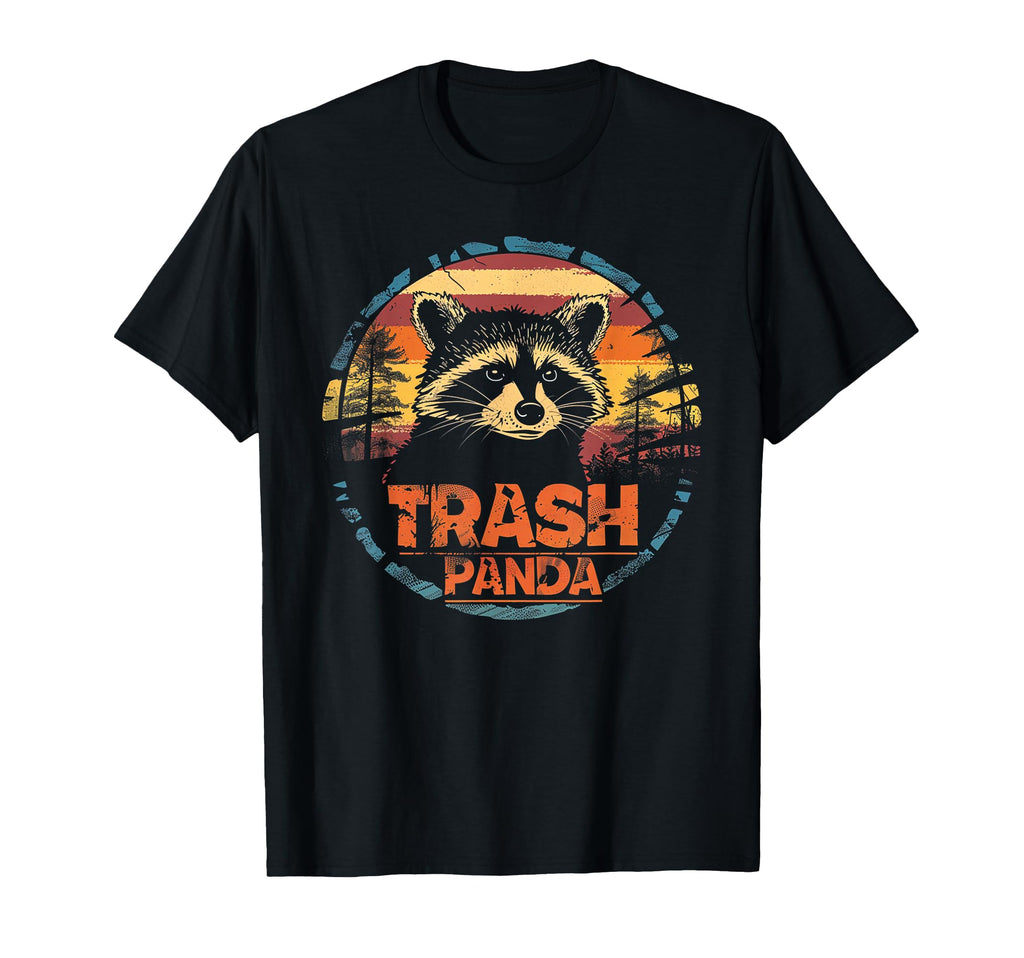 Raccoon Trash Panda 70S 80S Funny T-Shirt - Streetwear Style for Adults - T-Shirt, Sweatshirt, Hoodie