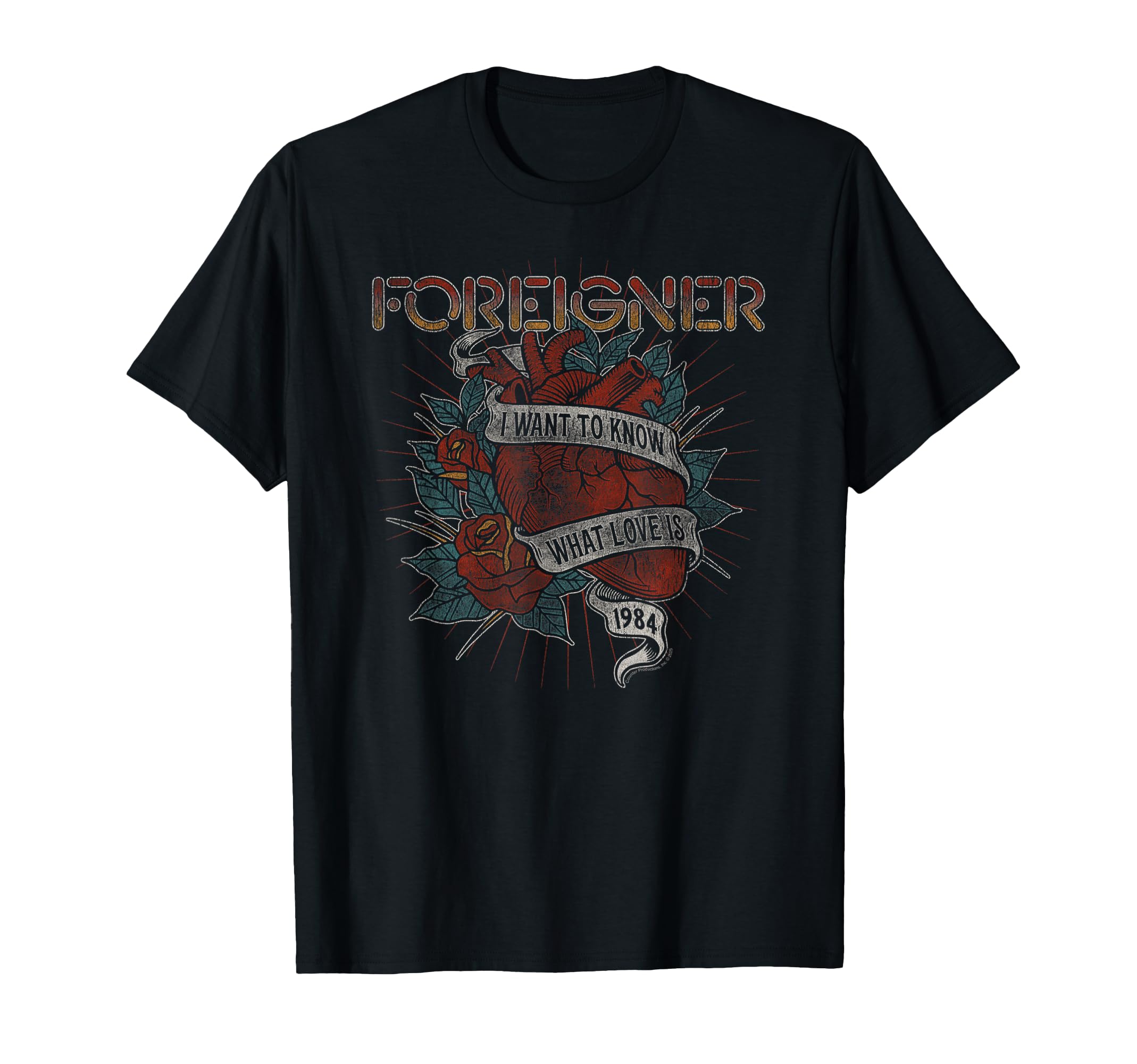 Foreigner I Want To Know What Love Is T-Shirt - Streetwear Style Men Women - T-Shirt, Sweatshirt, Hoodie