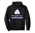 Game Over Glitch Sad Japanese Anime Hoodie - Fun Novelty Design Unisex - T-Shirt, Sweatshirt, Hoodie