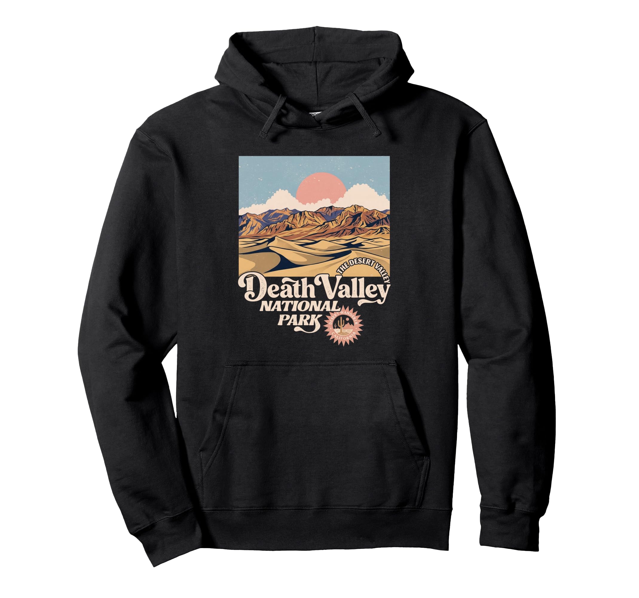 Death Valley National Park California Hoodie - Fun Novelty Design Unisex - T-Shirt, Sweatshirt, Hoodie
