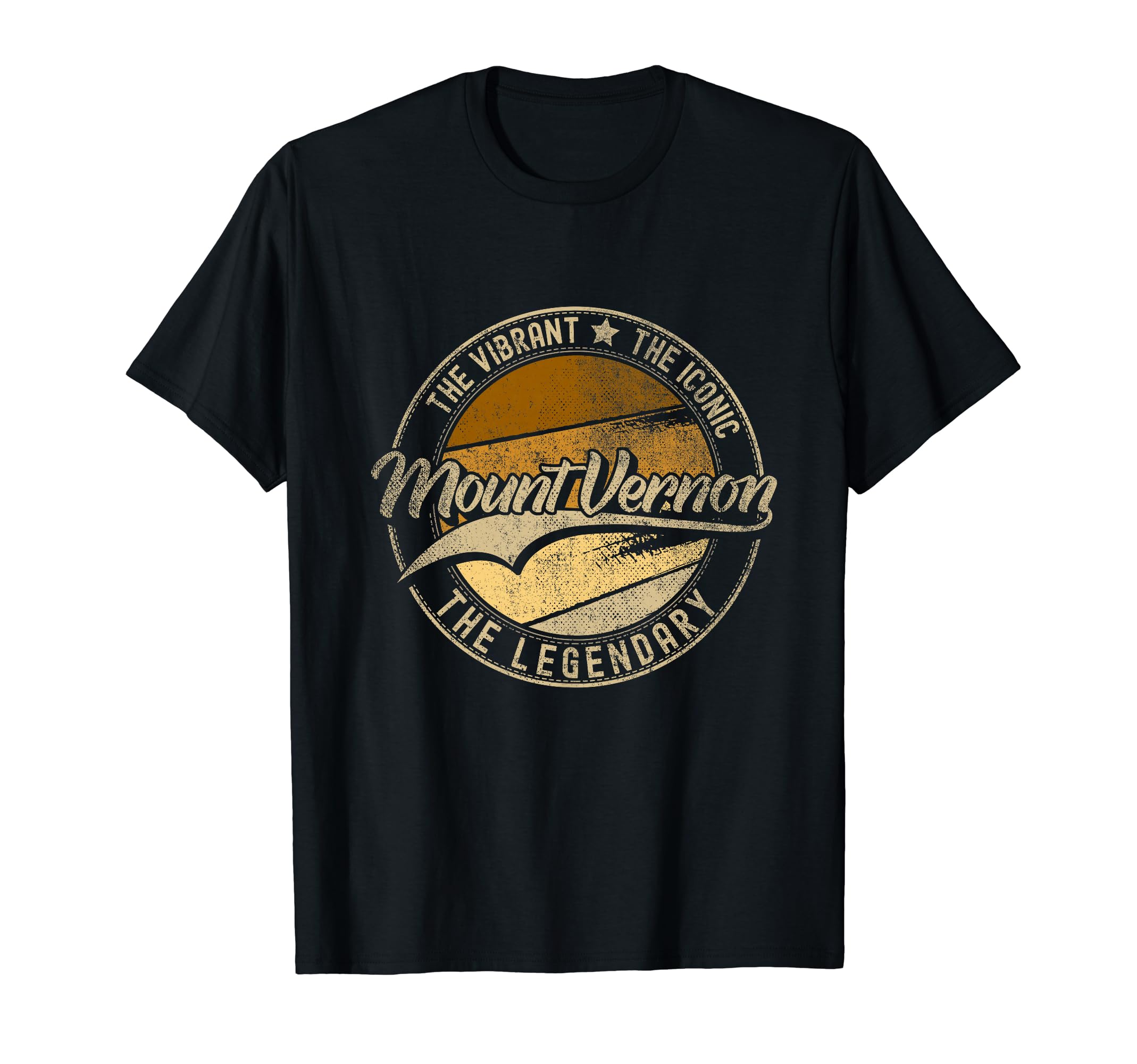 Mount Vernon Ny New York Distressed T-Shirt - Unique Graphic for Adults - T-Shirt, Sweatshirt, Hoodie