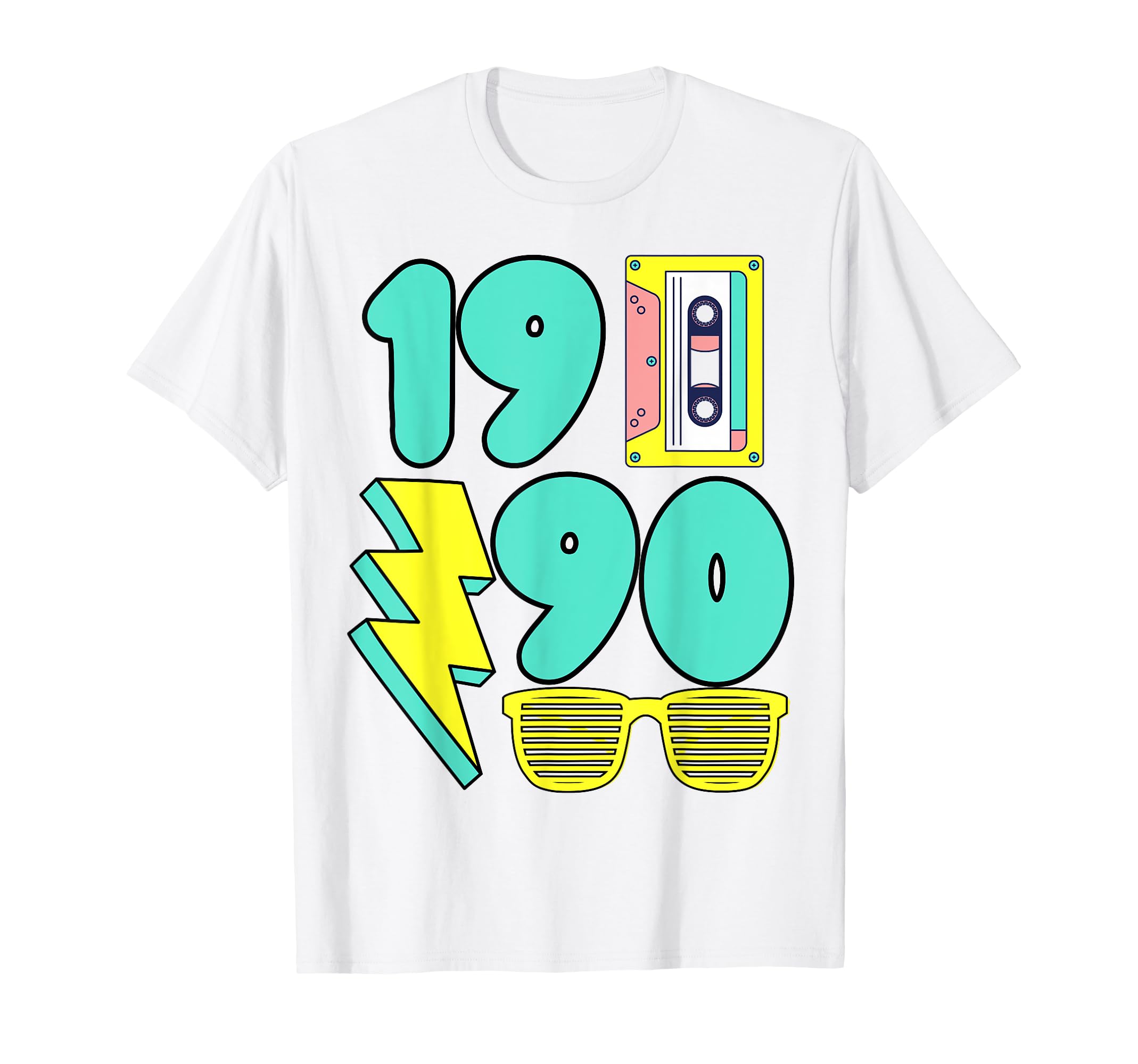 Born 90S Nostalgic Birth Year 1990 T-Shirt - Casual Everyday Wear Unisex - T-Shirt, Sweatshirt, Hoodie