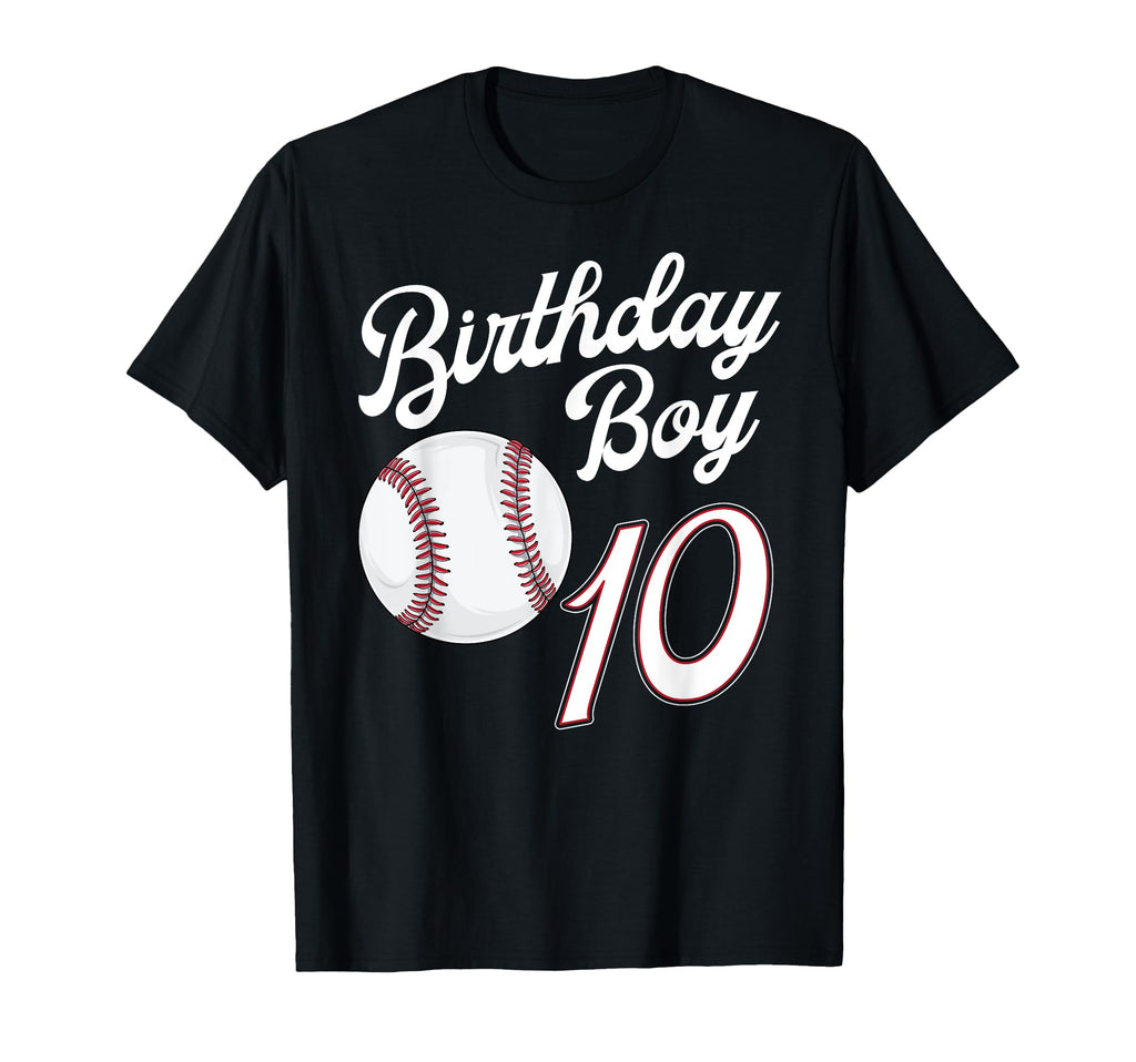 10 Years Old Baseball Themed 10Th T-Shirt - Streetwear Style for Adults - T-Shirt, Sweatshirt, Hoodie
