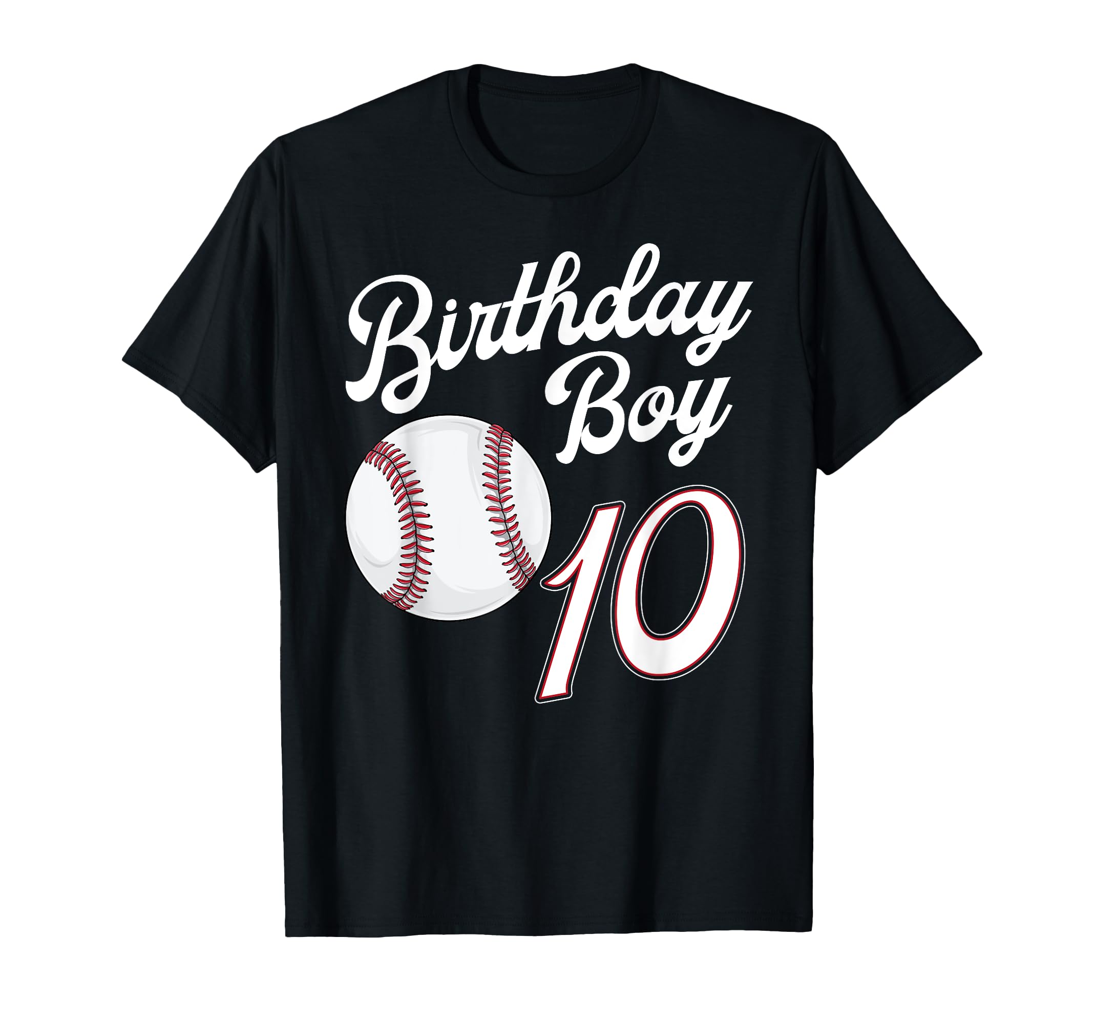 10 Years Old Baseball Themed 10Th T-Shirt - Streetwear Style for Adults - T-Shirt, Sweatshirt, Hoodie