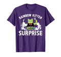 Cats Rainbow Kitten Surprise Eat T-Shirt - Streetwear Style Men Women - T-Shirt, Sweatshirt, Hoodie