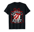 Baseball Coquette Bow Baseball Aunt T-Shirt - Graphic Print Men Women - T-Shirt, Sweatshirt, Hoodie