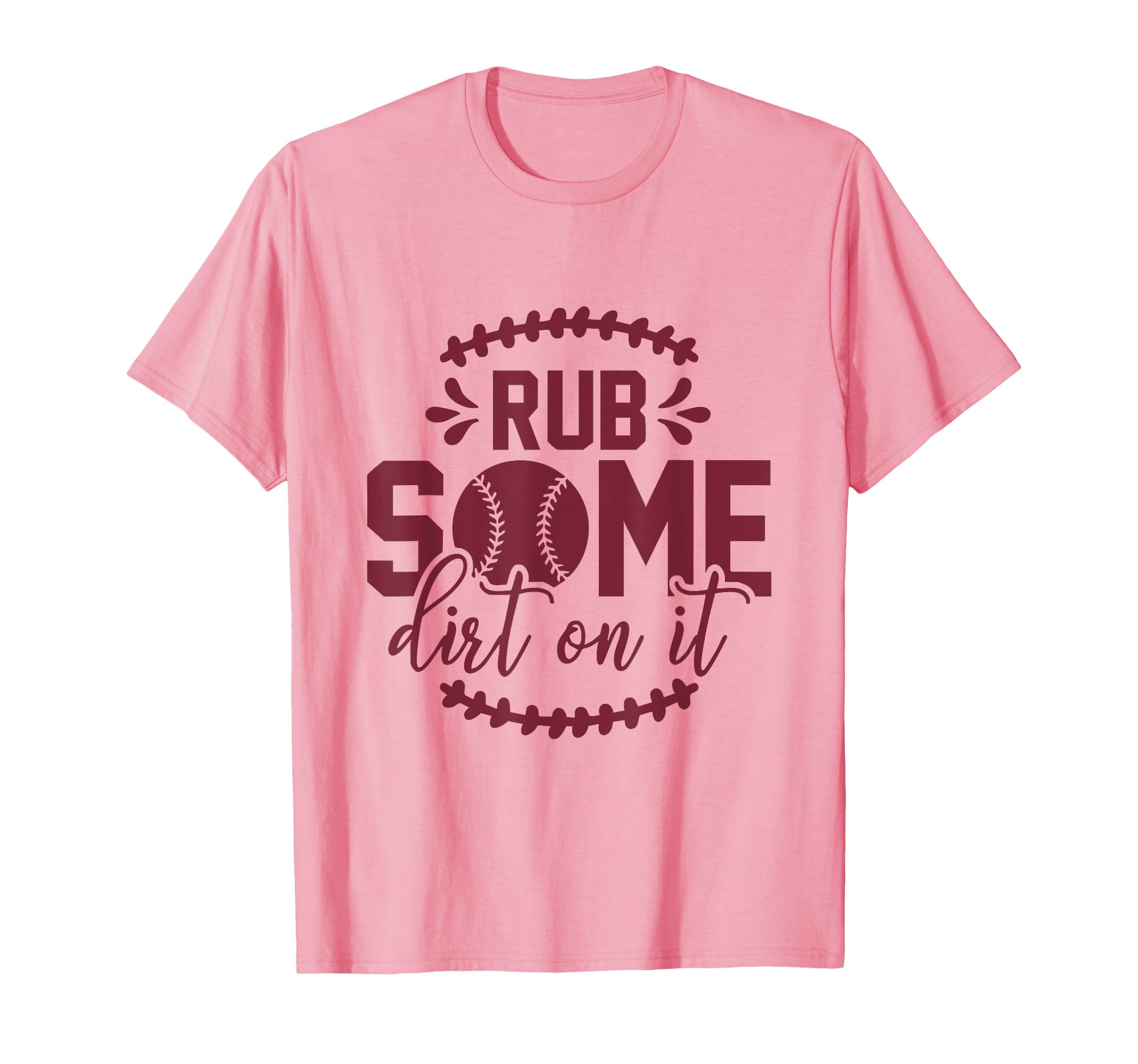 Rub Some Dirt It Funny Sports Coach T-Shirt - Minimalist Print for Adults - T-Shirt, Sweatshirt, Hoodie