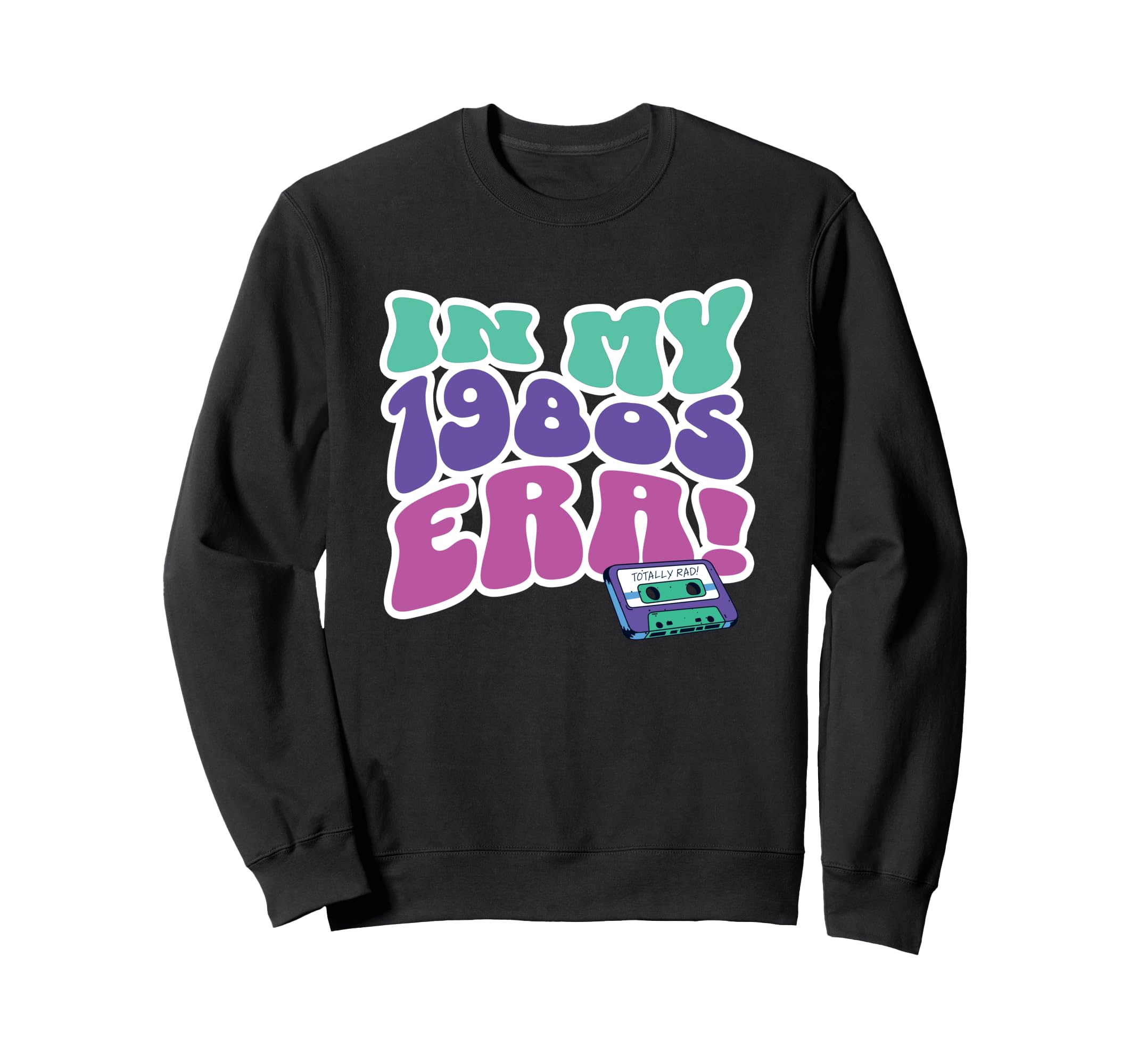 1980S Era Cassette Tape Music Throwback Sweatshirt - Trendy Graphic Unisex - T-Shirt, Sweatshirt, Hoodie