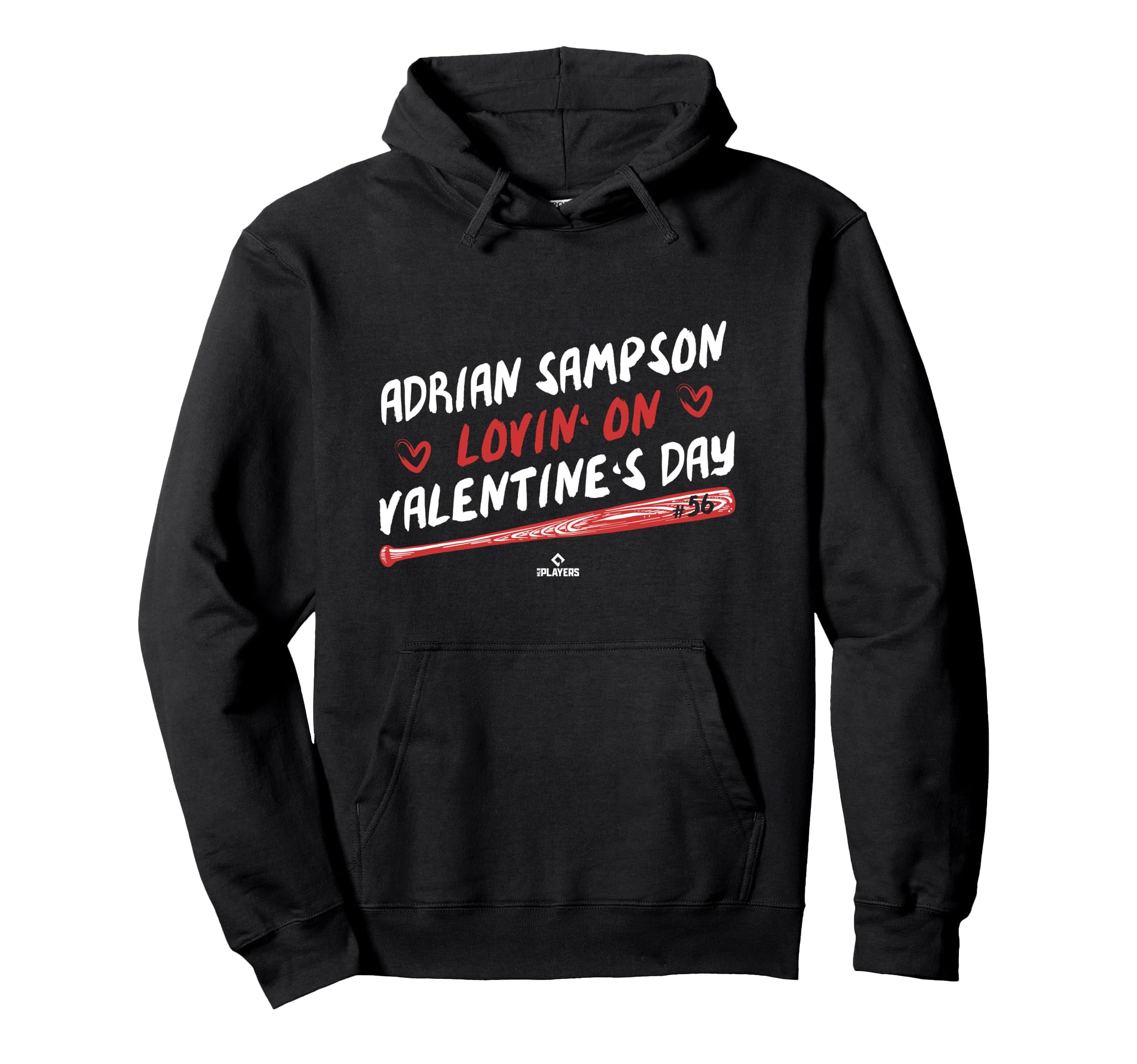 Adrian Sampson Lovin Valentines Day Hoodie - Minimalist Print Men Women - T-Shirt, Sweatshirt, Hoodie
