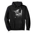 Grunge Cigarette Pig Meme 90S Smoking Hoodie - Custom Art Print for Adults - T-Shirt, Sweatshirt, Hoodie