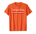 Tampa Bay Florida Weathered Stripe T-Shirt - Graphic Print for Adults - T-Shirt, Sweatshirt, Hoodie