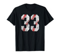 Baseball Mom 33 Jersey Baseball T-Shirt - Aesthetic Graphic Unisex - T-Shirt, Sweatshirt, Hoodie