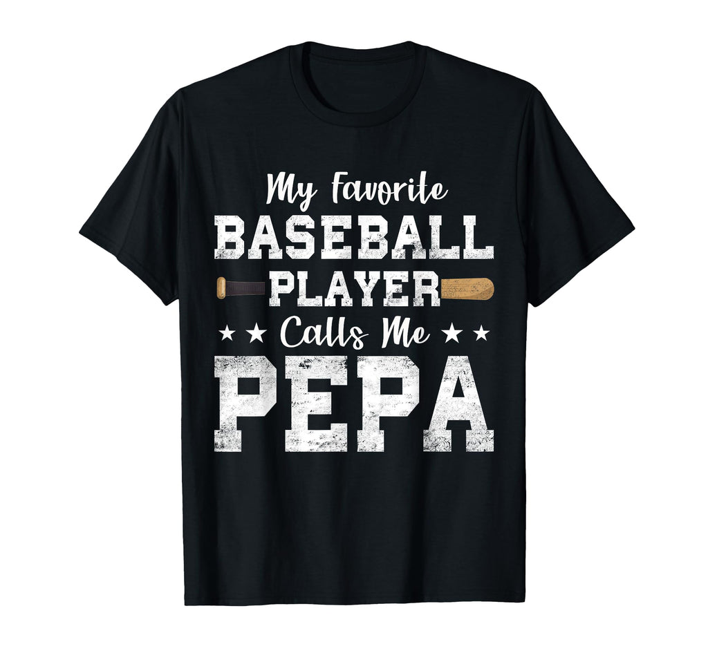 My Favorite Baseball Player Calls Me Pepa T-Shirt - Trendy Graphic Unisex - T-Shirt, Sweatshirt, Hoodie