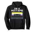 Im Mixtape Cassette Lgbtq Non Binary Flag Hoodie - Custom Art Print Unisex - T-Shirt, Sweatshirt, Hoodie