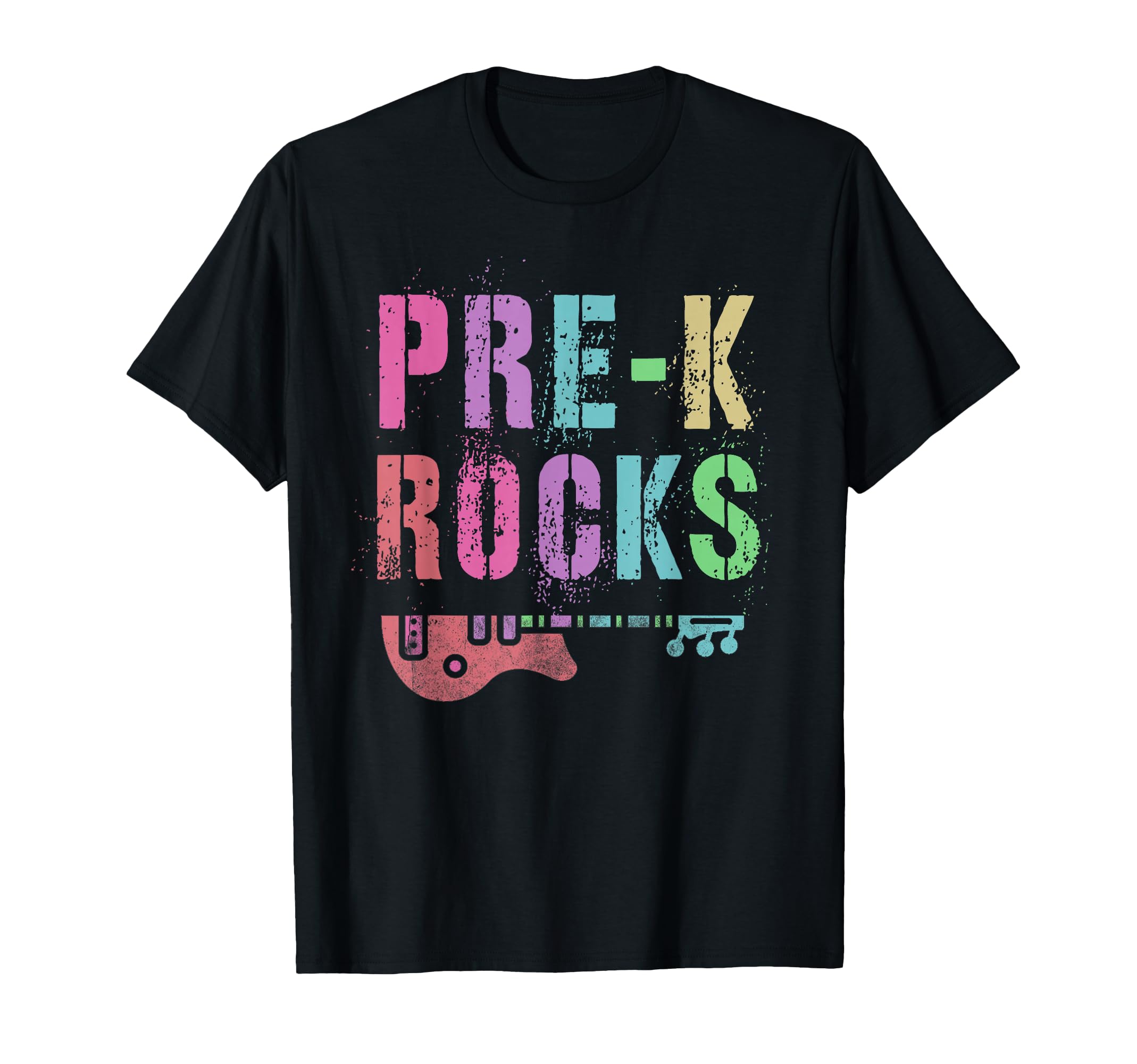 Pre K Rocks Teacher Rockstars I Teach Abcd T-Shirt - Trendy Graphic Unisex - T-Shirt, Sweatshirt, Hoodie