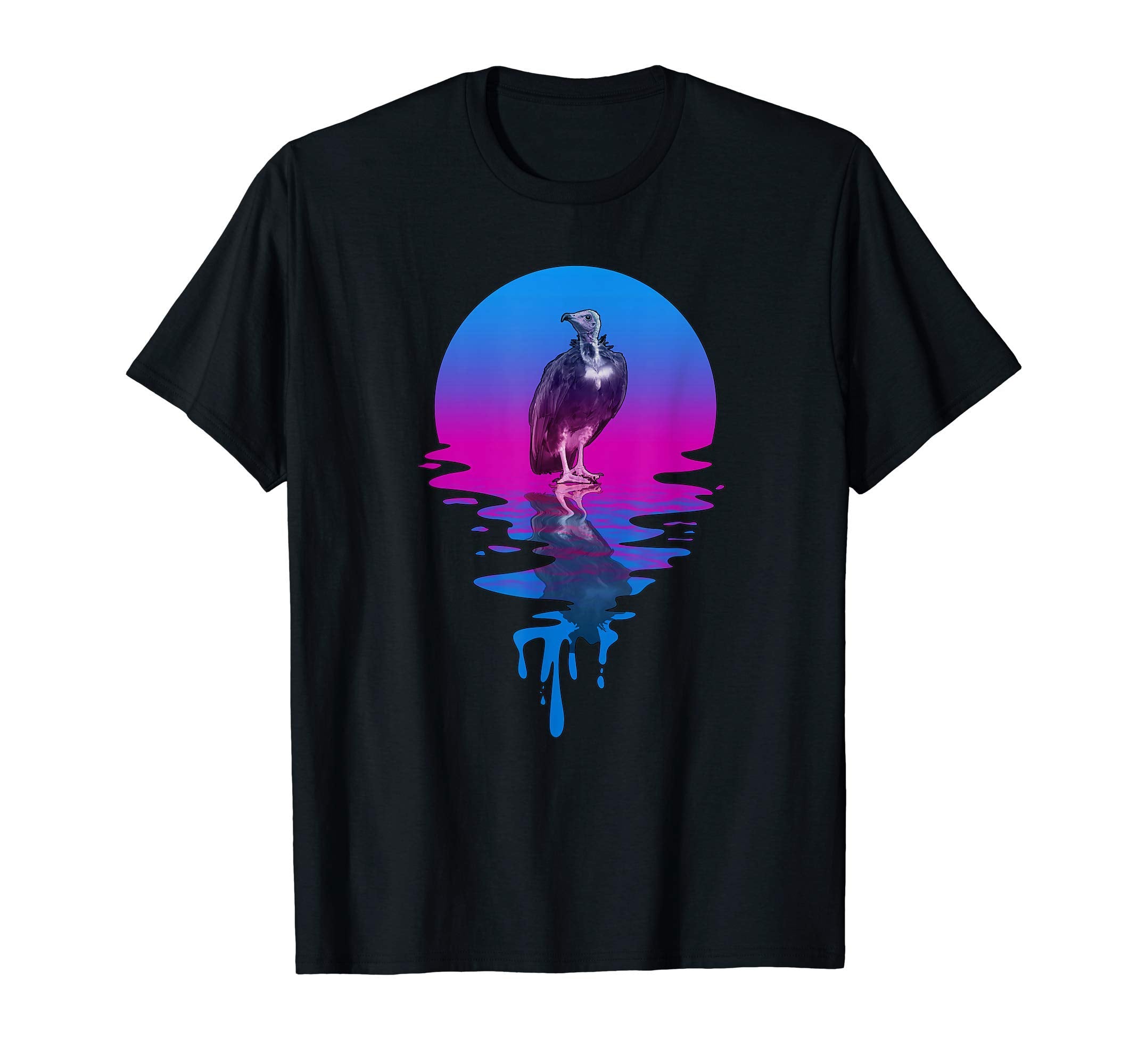 Sunset Vulture T-Shirt - Casual Everyday Wear Men Women - T-Shirt, Sweatshirt, Hoodie