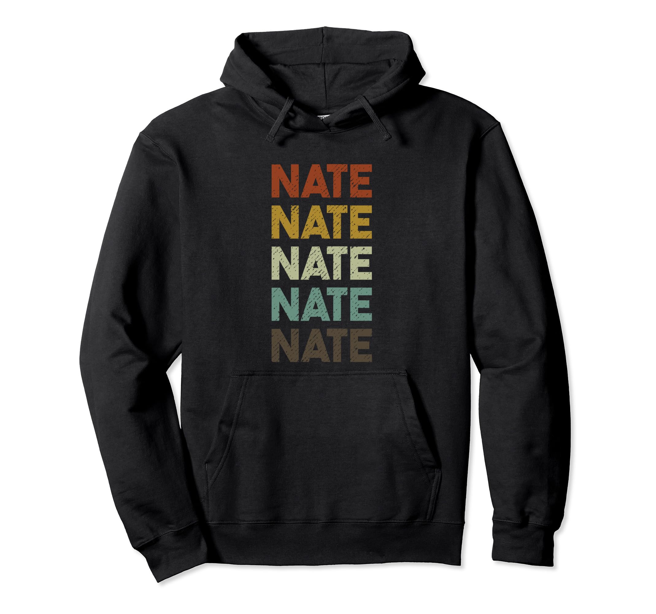 Nate Distressed Hoodie - Unique Graphic Unisex - T-Shirt, Sweatshirt, Hoodie