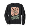 Boho Flower Floral Sweatshirt - Unique Graphic Unisex - T-Shirt, Sweatshirt, Hoodie