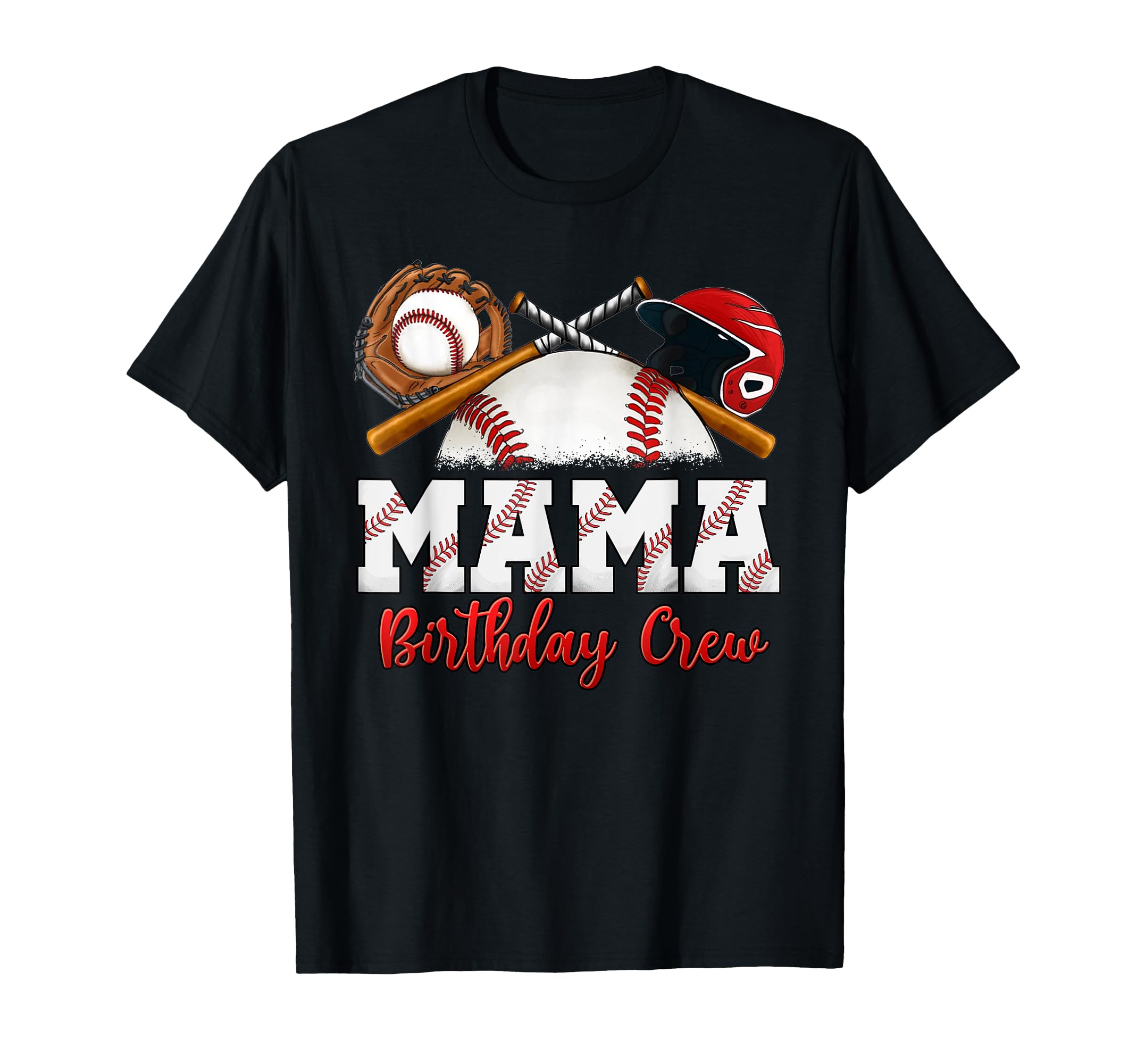 Baseball Birthday Party Sports Family T-Shirt - Trendy Graphic for Adults - T-Shirt, Sweatshirt, Hoodie