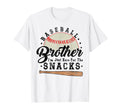 Funny Baseball Im Just Here Snacks T-Shirt - Aesthetic Graphic Men Women - T-Shirt, Sweatshirt, Hoodie