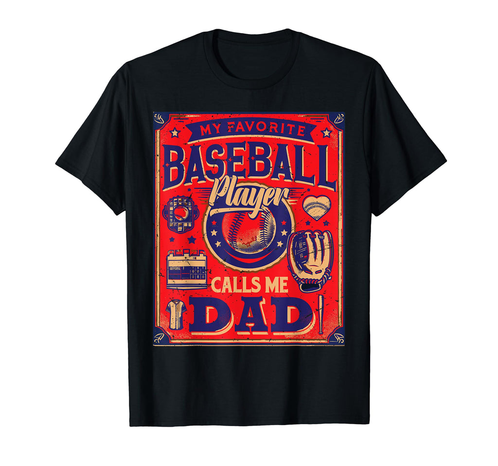 Baseball Dad Son My Favorite Baseball T-Shirt - Streetwear Style Men Women - T-Shirt, Sweatshirt, Hoodie